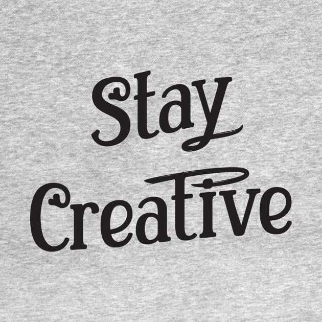 Stay Creative | Lettering Vibe by Hasny Ameen